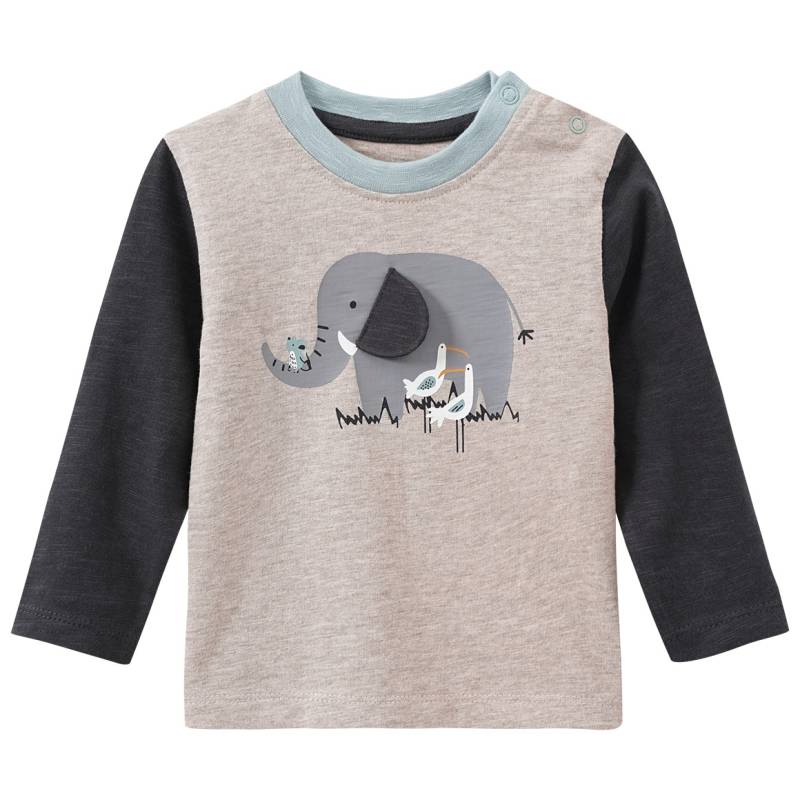 Baby Langarmshirt mit Print von Topomini