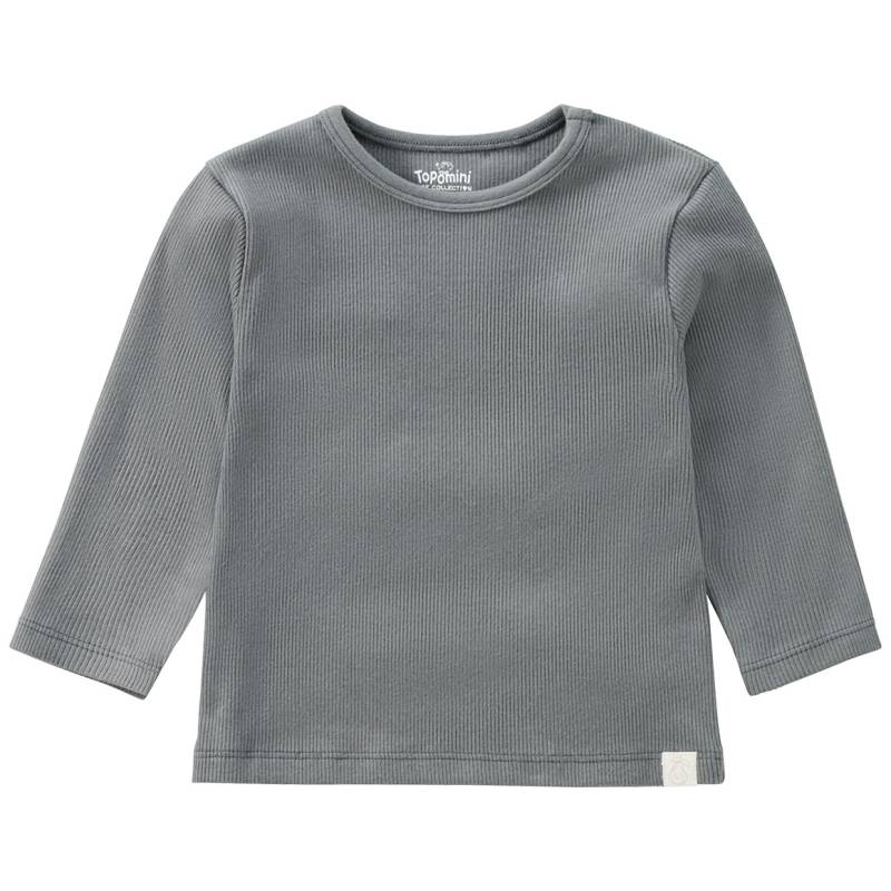 Baby Langarmshirt mit Rippstruktur von Topomini