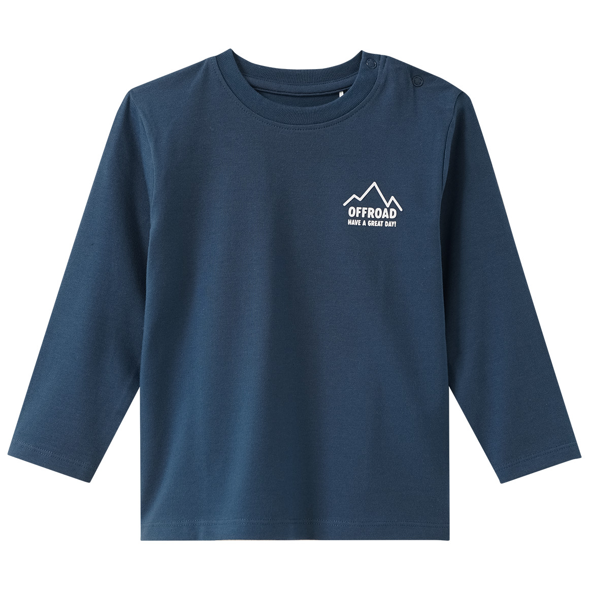 Baby Langarmshirt mit Rücken-Print Baby Langarmshirt mit Rücken-Print von Topomini