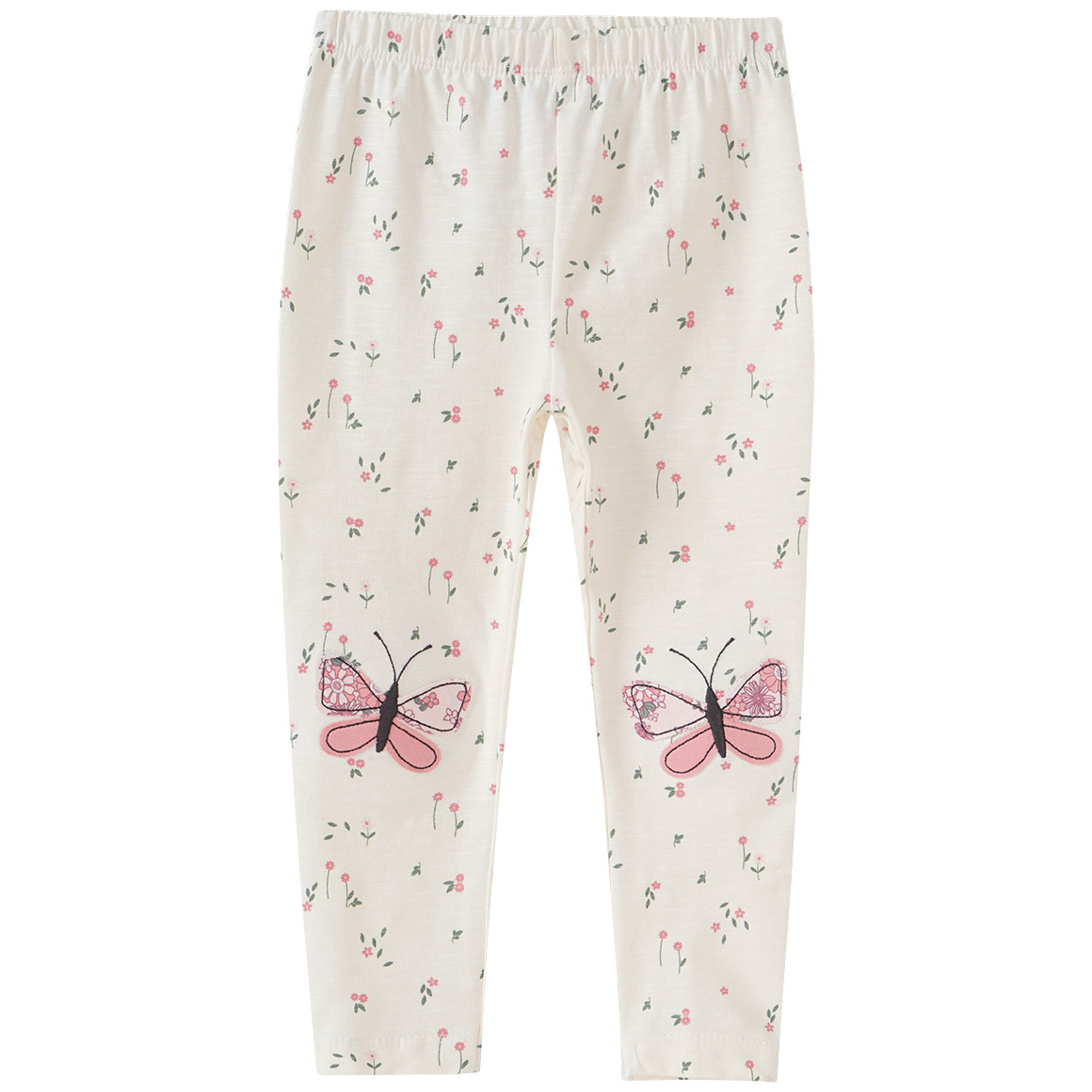 Baby Leggings mit Blumen-Allover Baby Leggings mit Blumen-Allover von Topomini