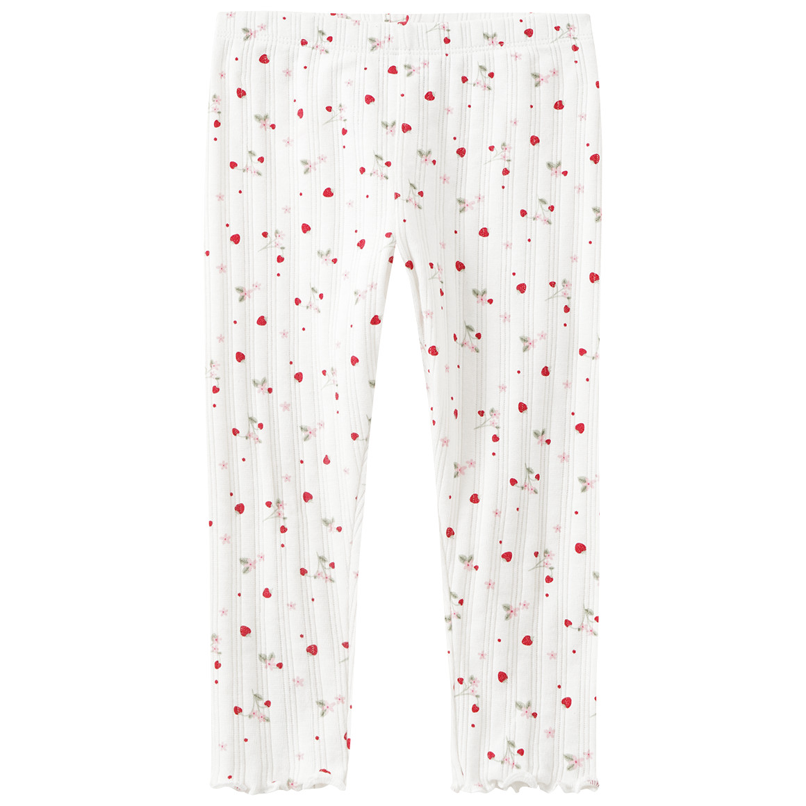 Baby Leggings mit Erdbeer-Allover Baby Leggings mit Erdbeer-Allover von Topomini