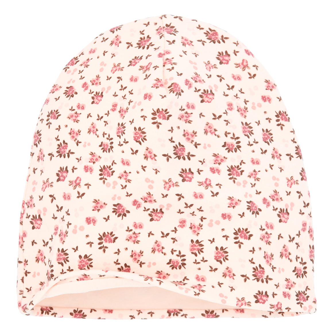 Baby Mütze mit Blumen allover Baby Mütze mit Blumen allover von Topomini