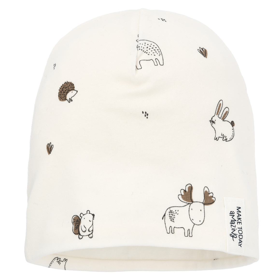 Baby Mütze mit Waldtieren Baby Mütze mit Waldtieren von Topomini
