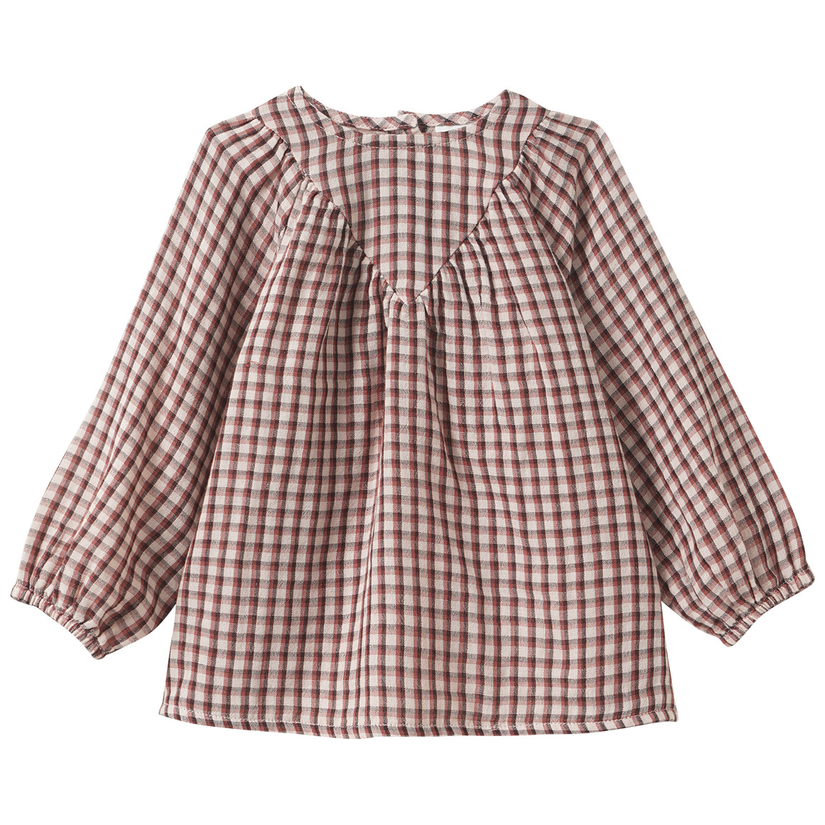 Baby Musselin-Bluse mit Bio-Baumwolle Baby Musselin-Bluse mit Bio-Baumwolle von Topomini