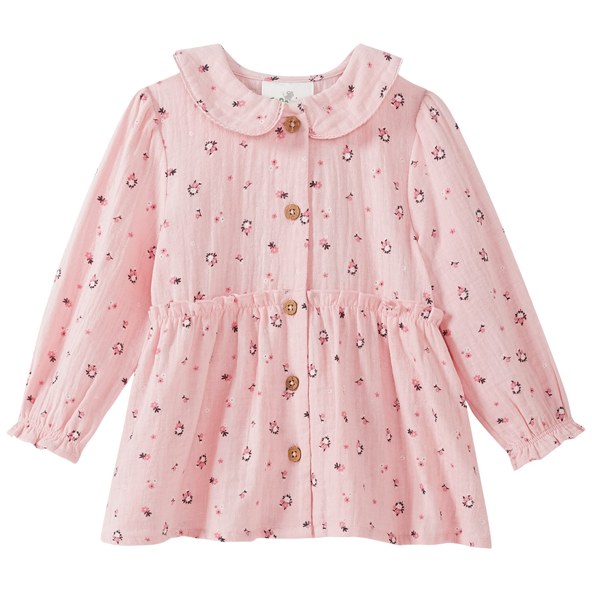 Baby Musselin-Bluse mit Blümchen allover Baby Musselin-Bluse mit Blümchen allover von Topomini