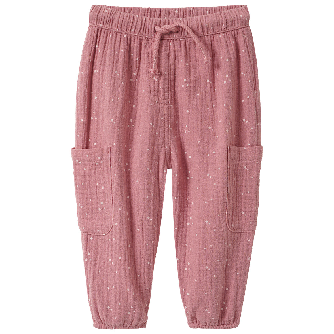 Baby Musselin-Hose mit Tunnelzug Baby Musselin-Hose mit Tunnelzug von Topomini