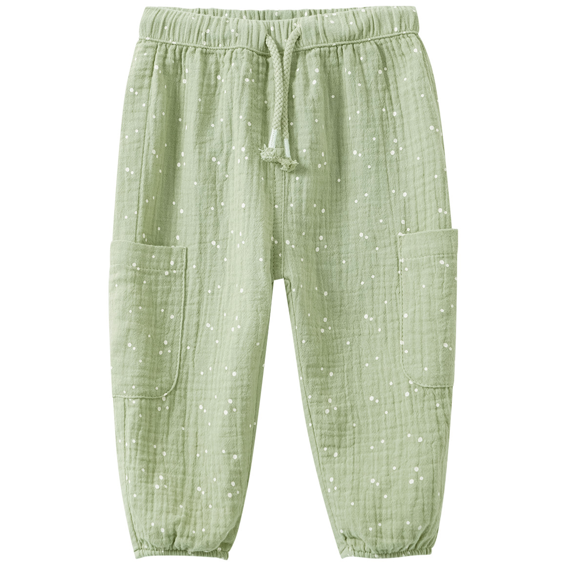Baby Musselin-Hose mit Tunnelzug Baby Musselin-Hose mit Tunnelzug von Topomini