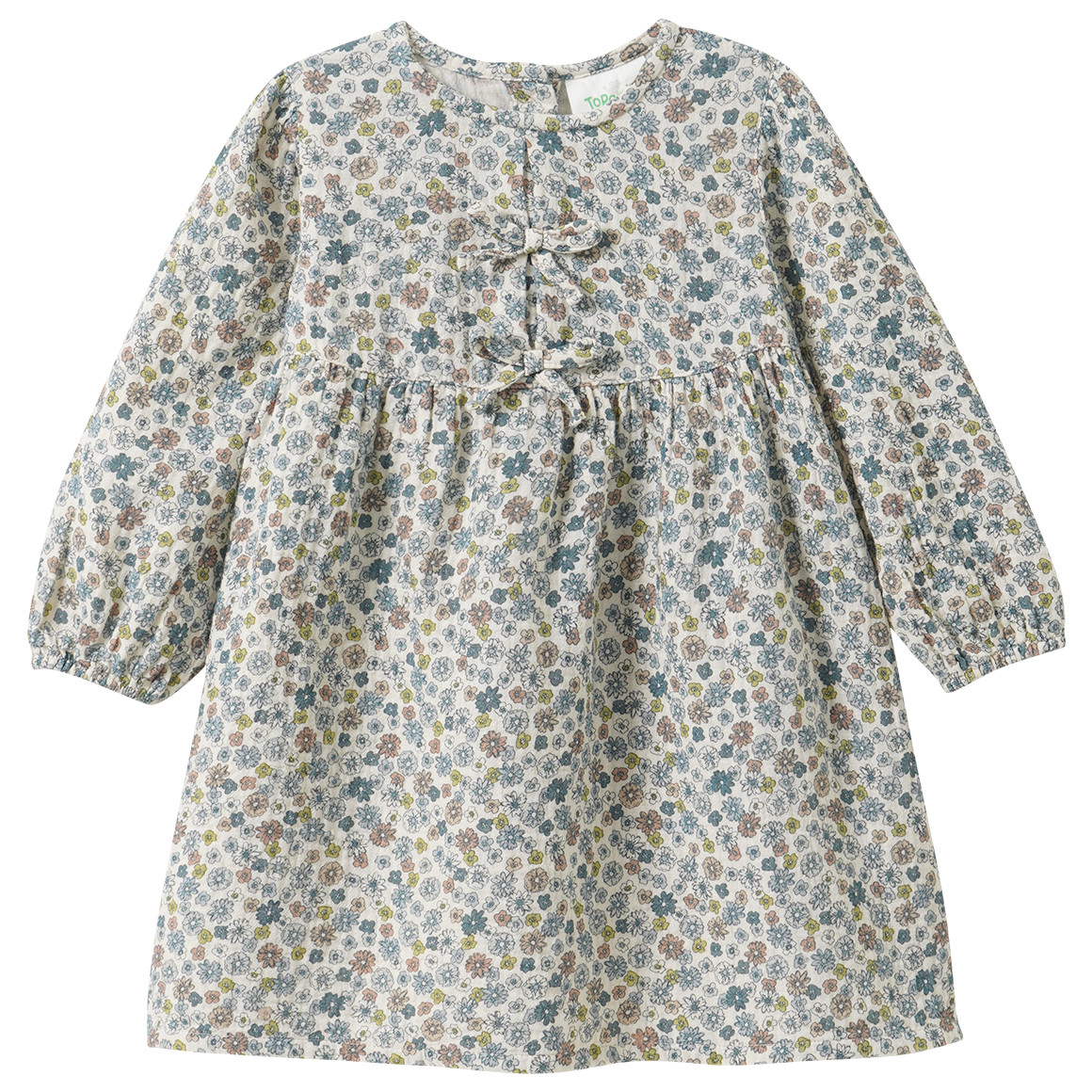 Baby Musselin-Kleid im Millefleur-Design Baby Musselin-Kleid im Millefleur-Design von Topomini