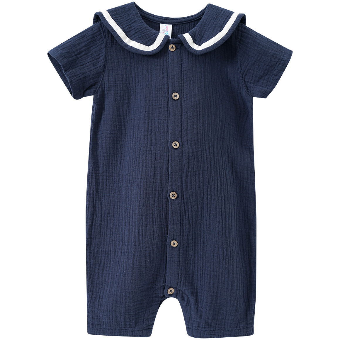 Baby Musselin-Overall aus Baumwolle Baby Musselin-Overall aus Baumwolle von Topomini