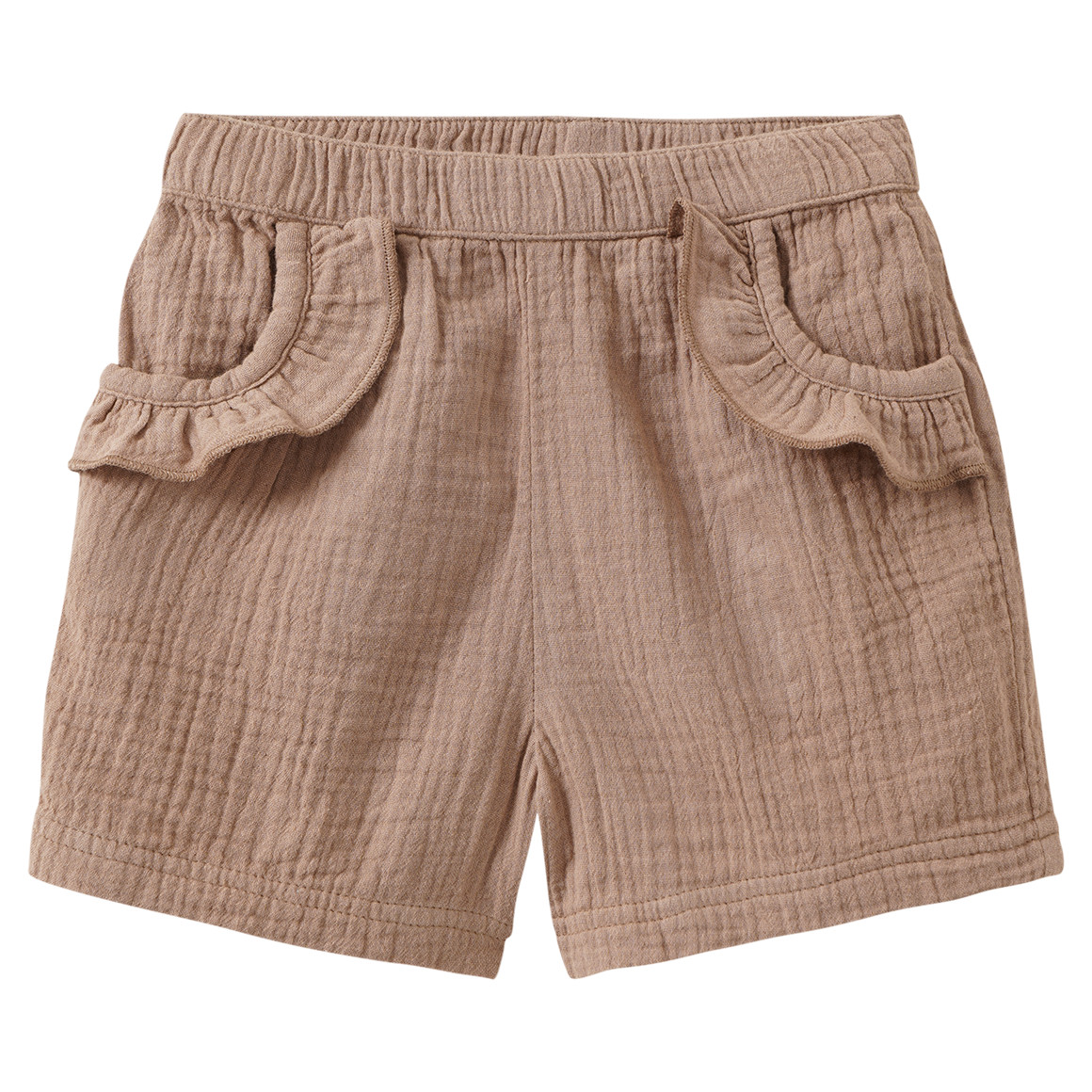 Baby Musselin-Shorts mit Elastikbund Baby Musselin-Shorts mit Elastikbund von Topomini