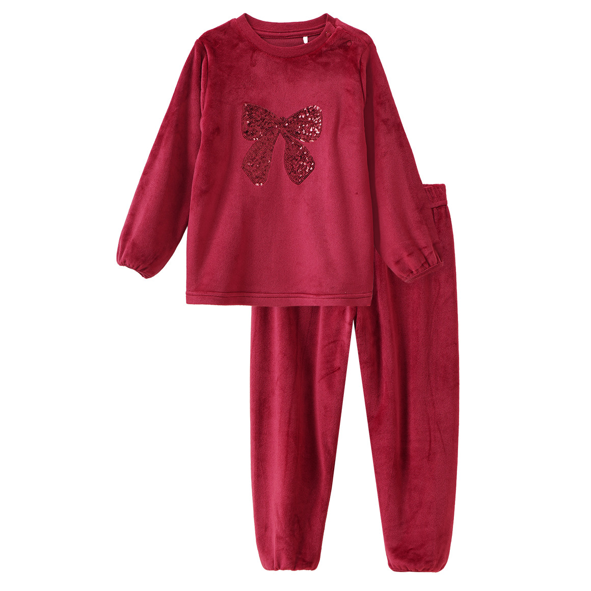 Baby Nicki-Schlafanzug mit Pailletten Baby Nicki-Schlafanzug mit Pailletten von Topomini