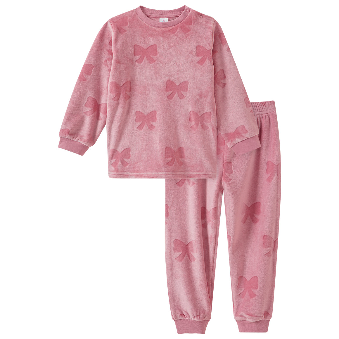 Baby Nicki-Schlafanzug mit Schleifen-Muster Baby Nicki-Schlafanzug mit Schleifen-Muster von Topomini
