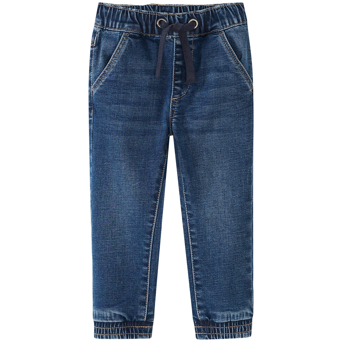 Baby Pull-on-Jeans mit Tunnelzug von Topomini