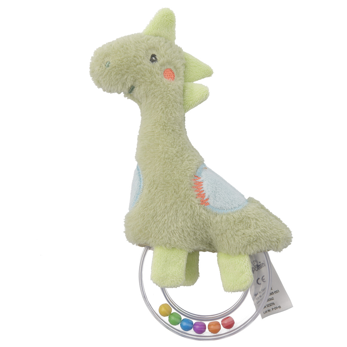 Baby Rassel-Greifling im Dino-Design Baby Rassel-Greifling im Dino-Design von Topomini