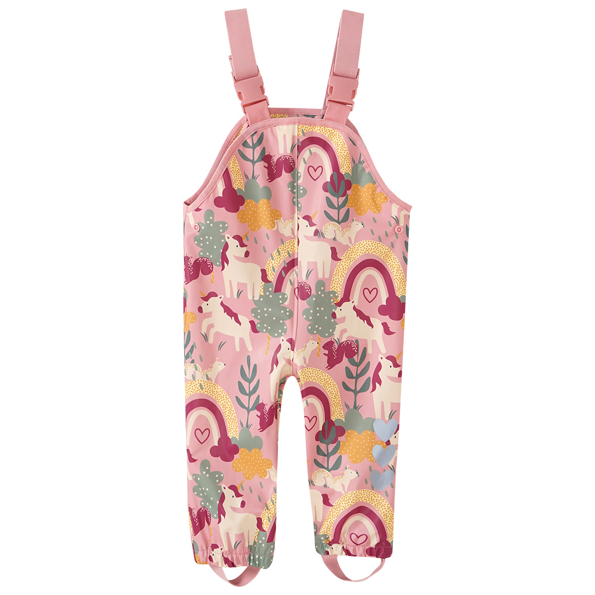 Baby Regenhose mit Einhorn-Print von Topomini