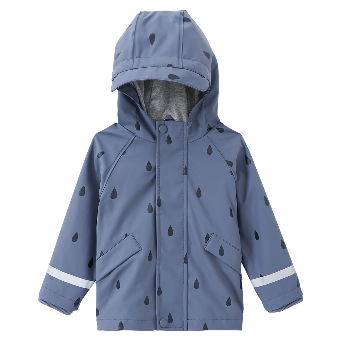 Baby Regenjacke mit Regentropfen-Muster von Topomini