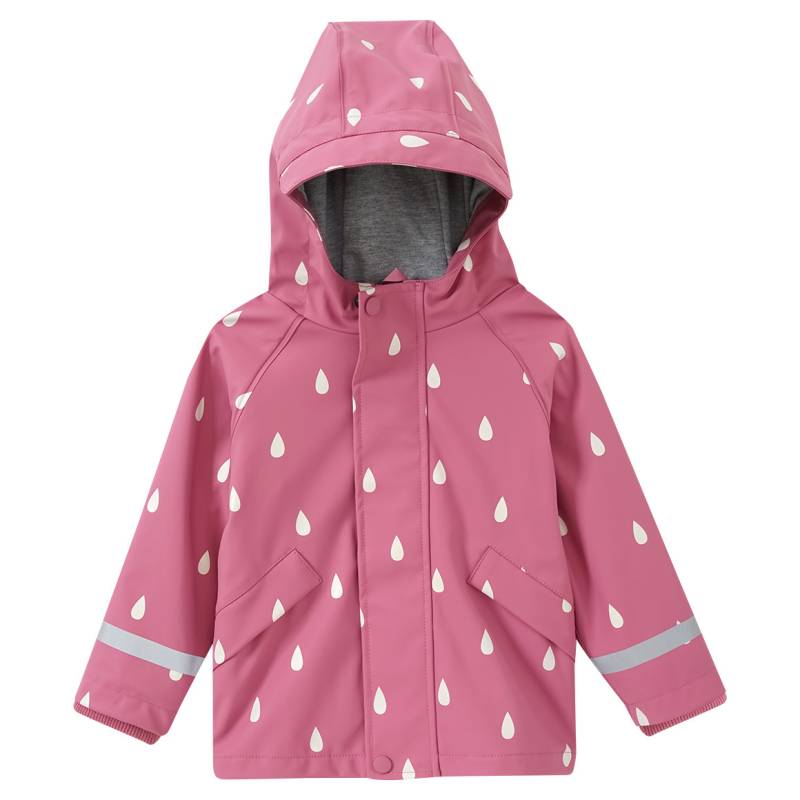 Baby Regenjacke mit Regentropfen-Muster von Topomini