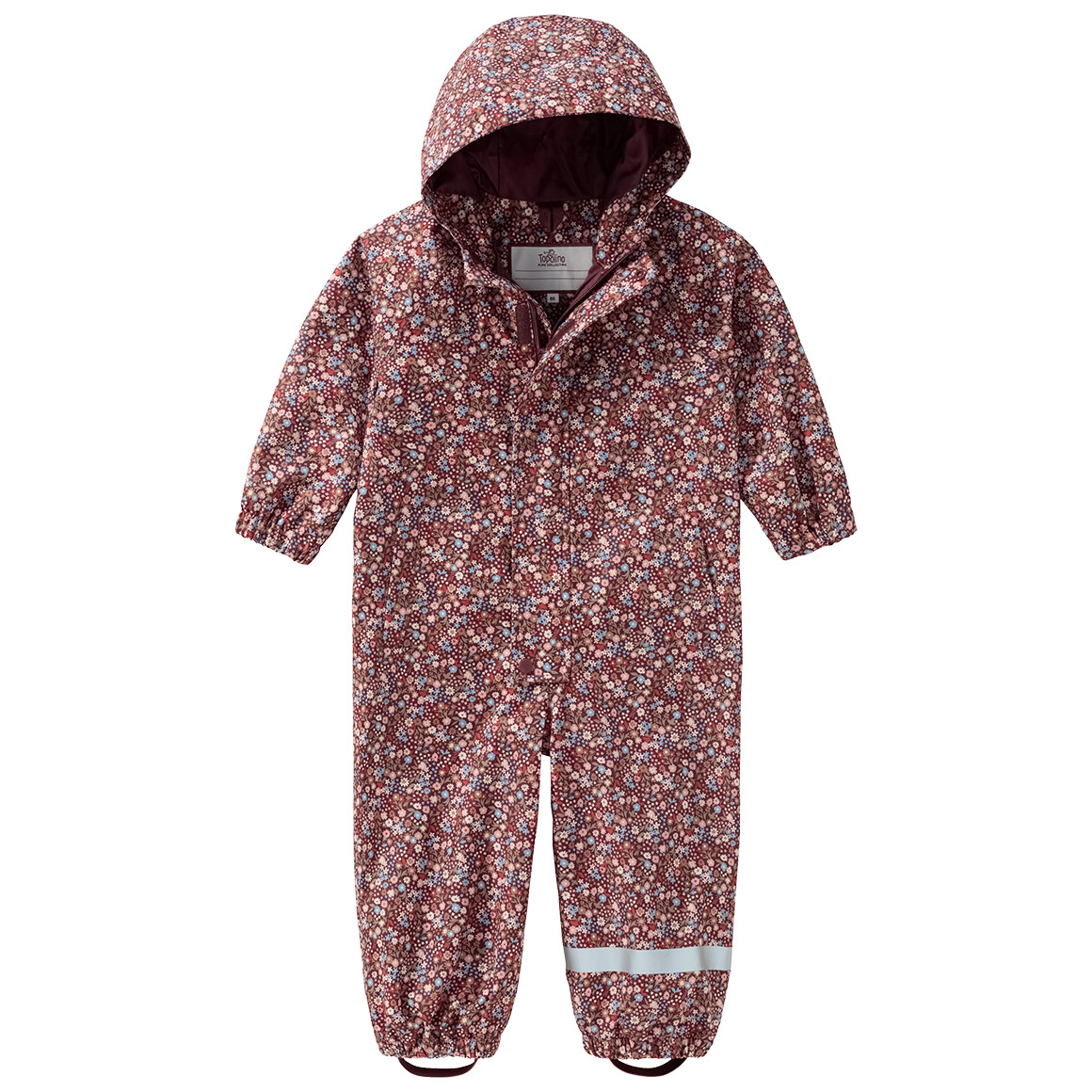 Baby Regenoverall im Millefleur-Design von Topomini