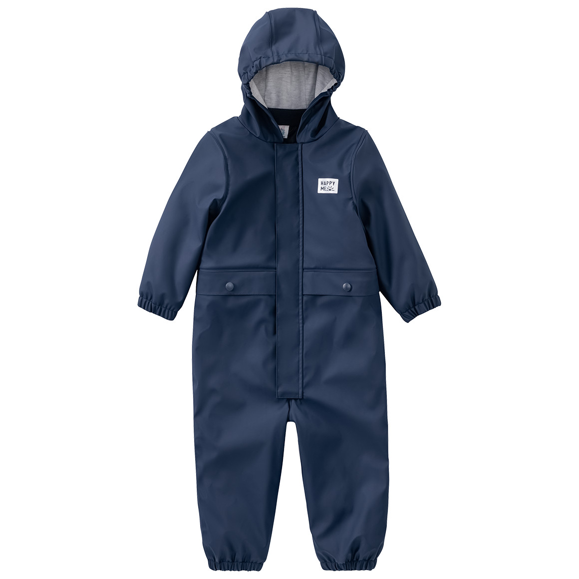 Baby Regenoverall mit gestepptem Futter von Topomini