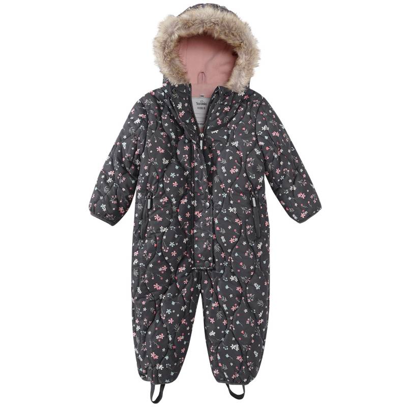 Baby Scheeoverall mit Blümchen-Muster von Topomini