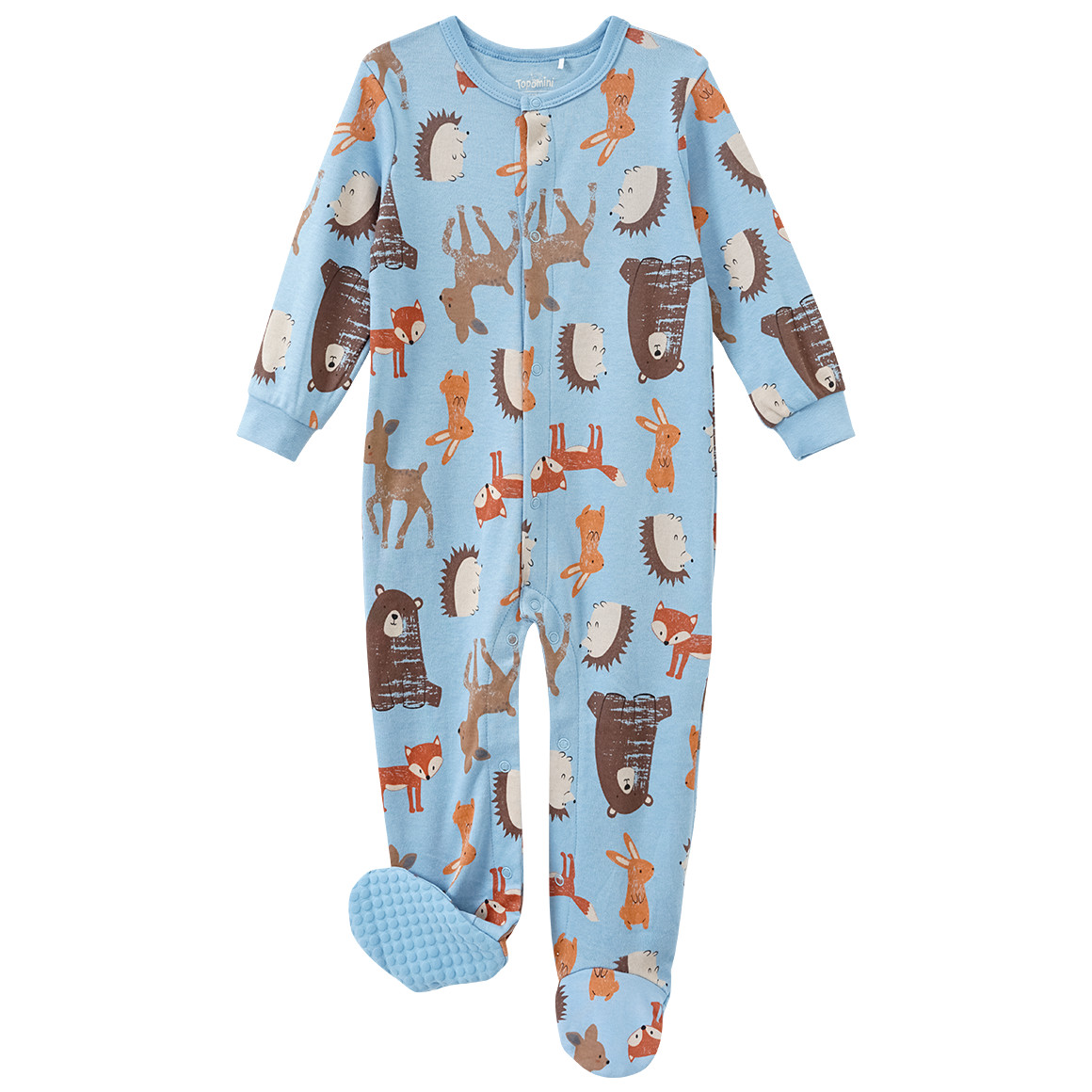 Baby Schlafanzug mit Allover-Print Baby Schlafanzug mit Allover-Print von Topomini