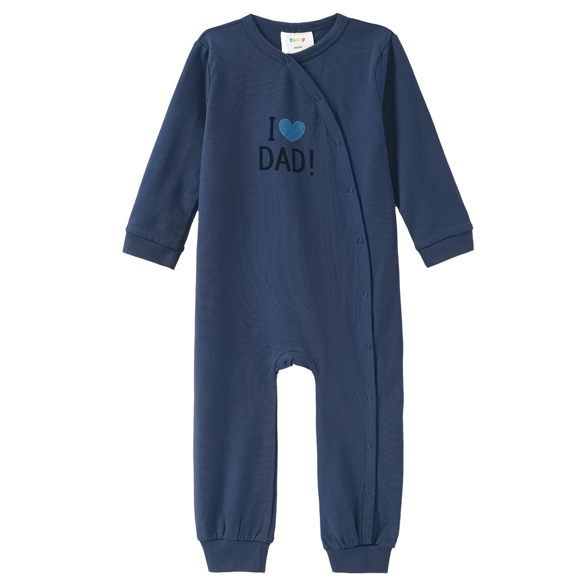 Baby Schlafanzug mit Flock-Print Baby Schlafanzug mit Flock-Print von Topomini