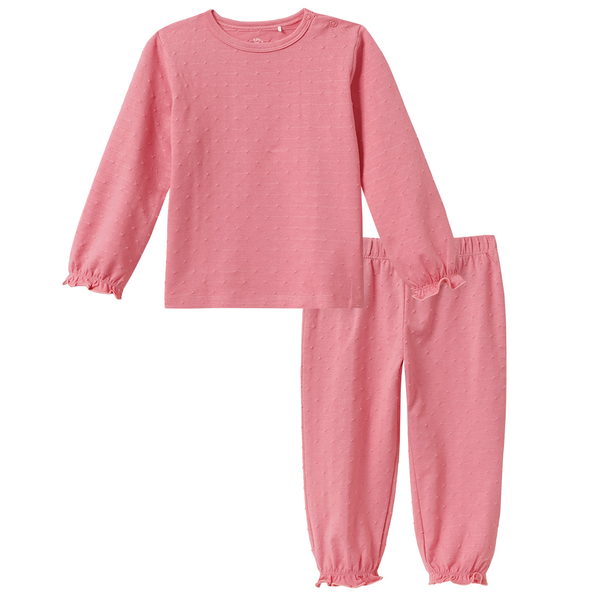 Baby Schlafanzug mit Punkte-Allover Baby Schlafanzug mit Punkte-Allover von Topomini