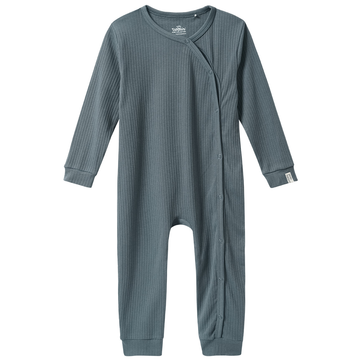 Baby Schlafanzug mit Ripp-Struktur Baby Schlafanzug mit Ripp-Struktur von Topomini