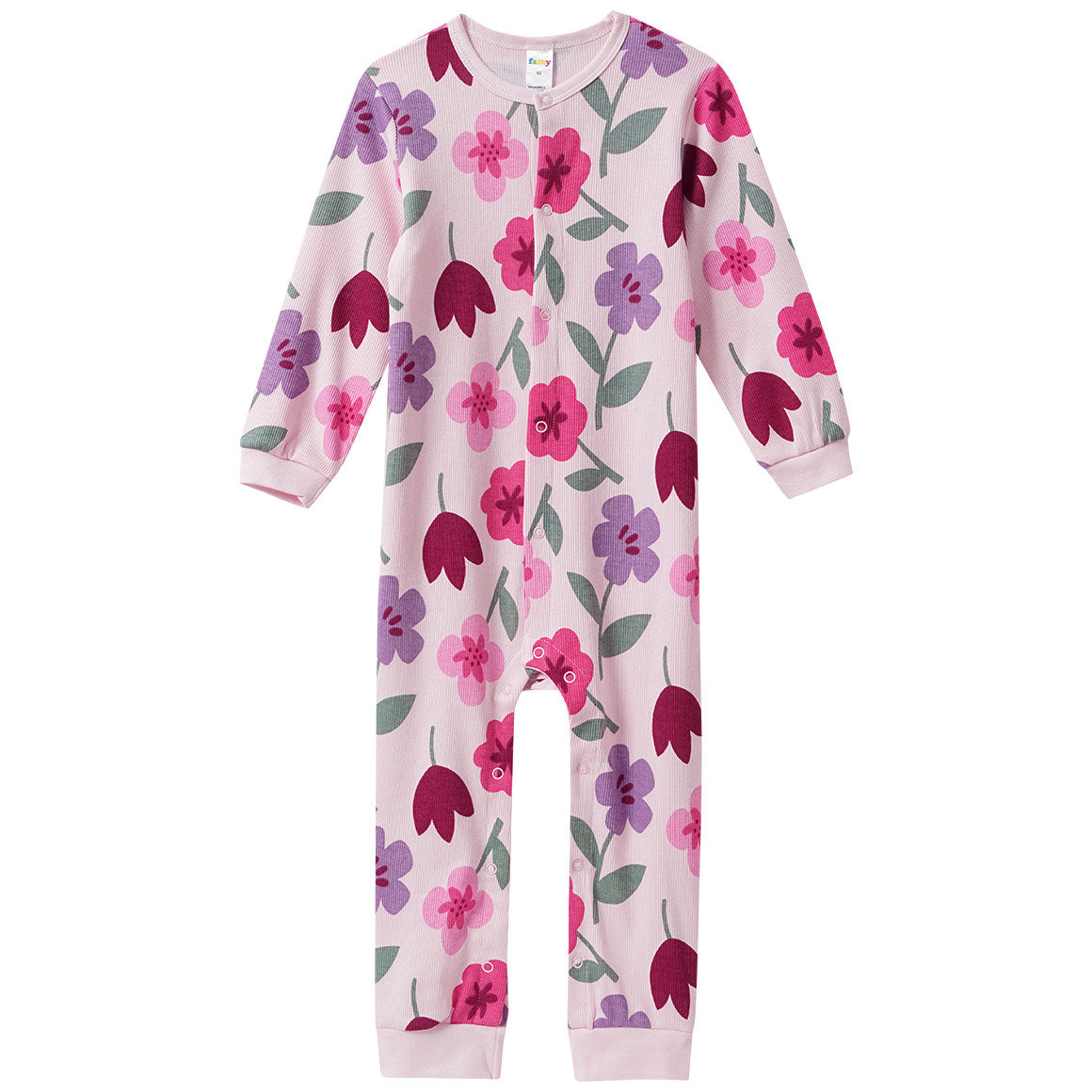 Baby Schlafanzug mit Rippstruktur Baby Schlafanzug mit Rippstruktur von Topomini