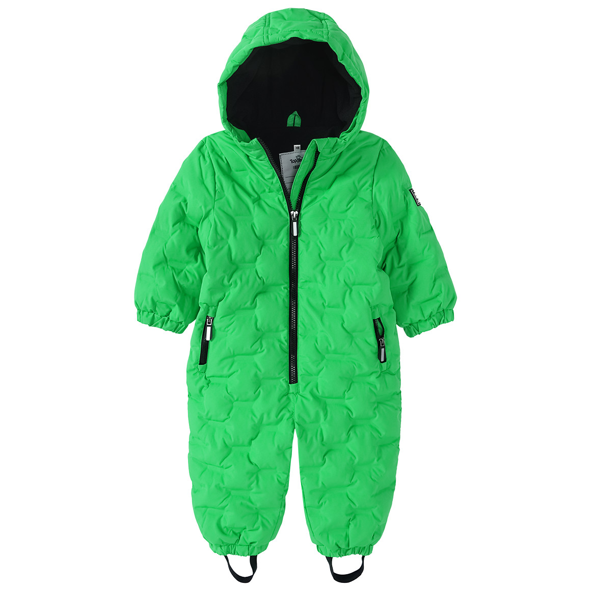 Baby Schneeoverall in Unifarben von Topomini