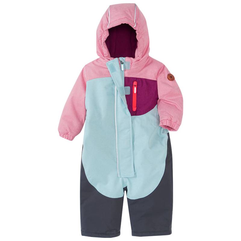 Baby Schneeoverall mit Flächenteilern von Topomini