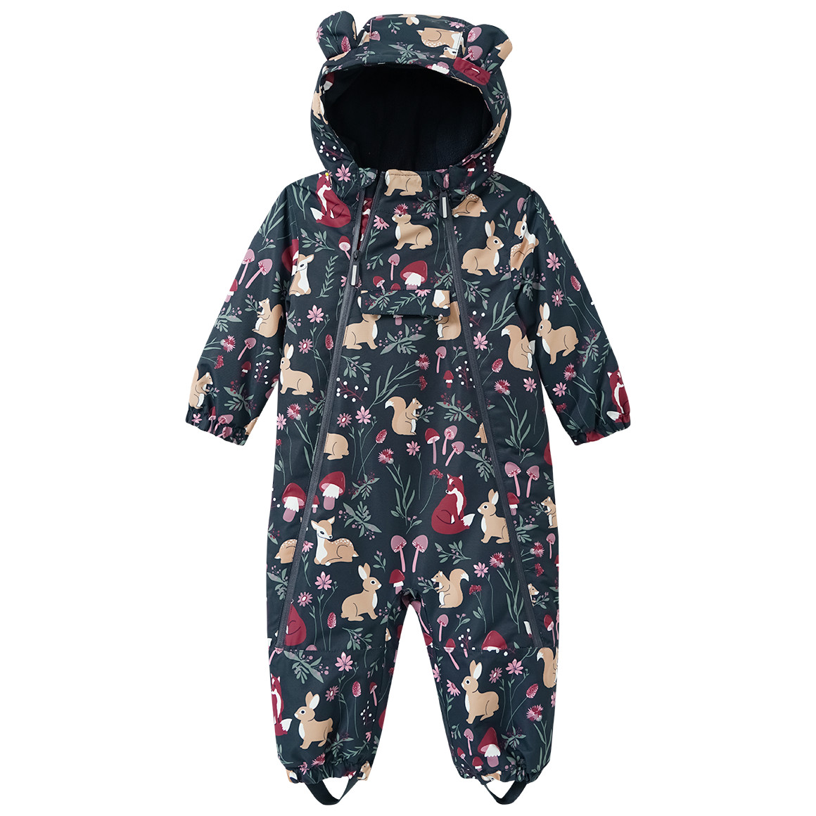 Baby Schneeoverall mit Waldtier-Allover Baby Schneeoverall mit Waldtier-Allover von Topomini