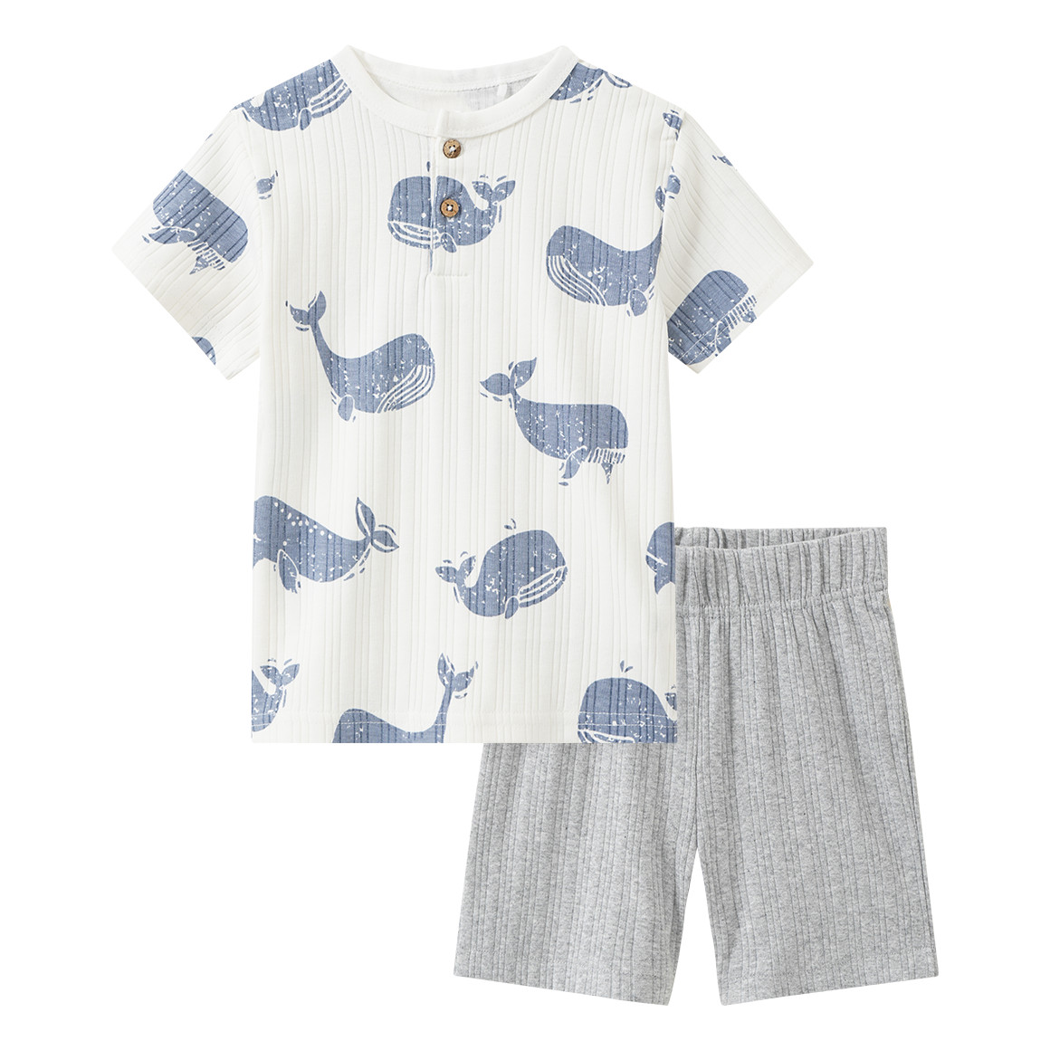 Baby Set au T-Shirt und Shorts Baby Set au T-Shirt und Shorts von Topomini