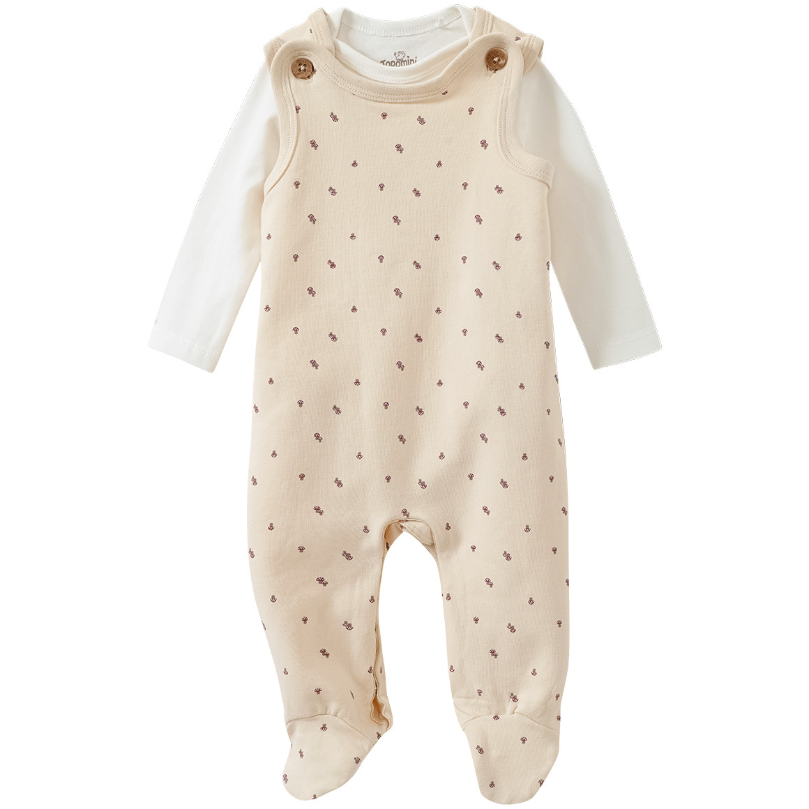 Baby Set aus Strampler und Body Baby Set aus Strampler und Body von Topomini