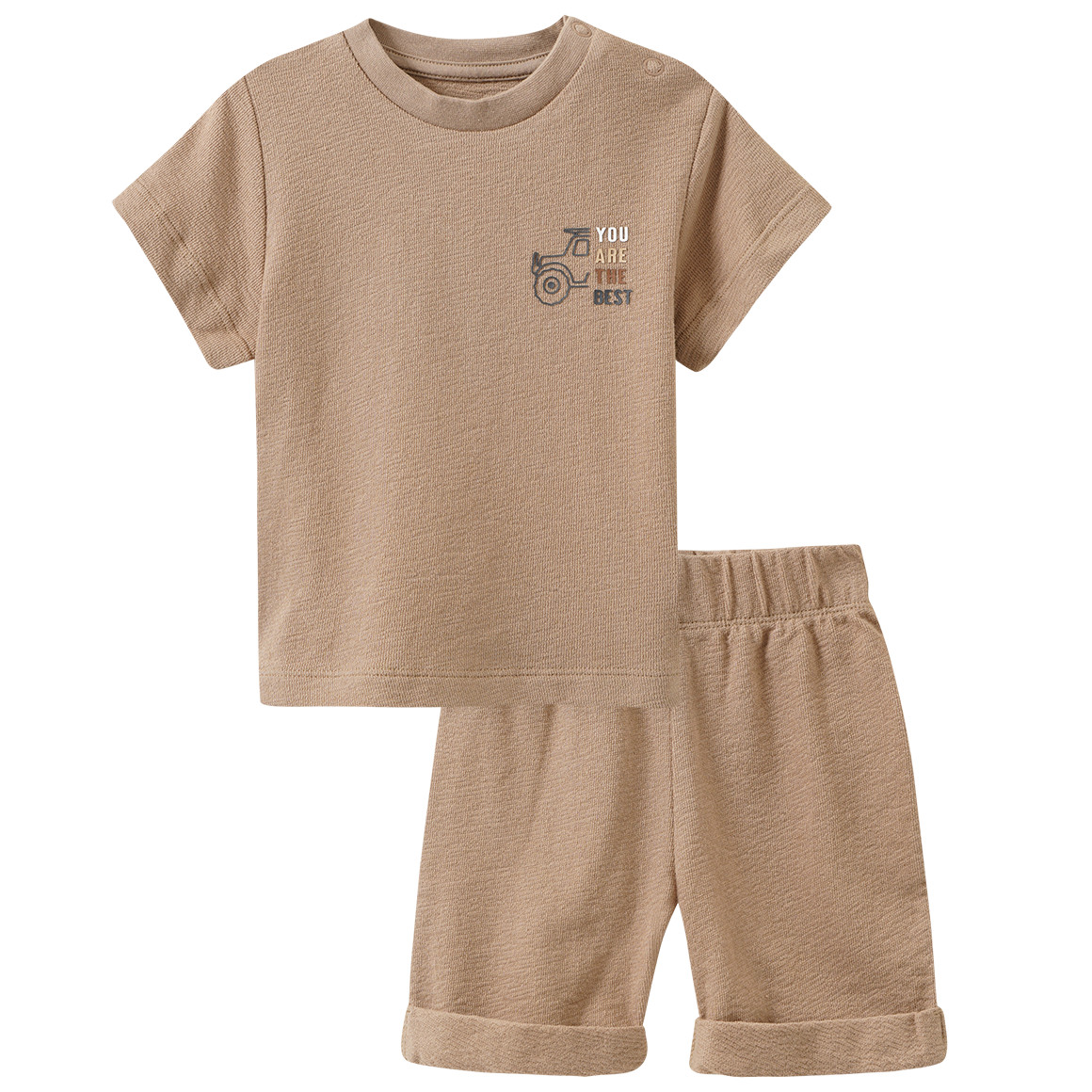 Baby Set aus T-Shirt und Shorts Baby Set aus T-Shirt und Shorts von Topomini