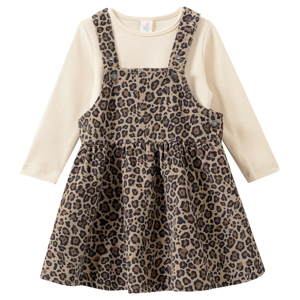 Baby Set mit Latzkleid und Shirt Baby Set mit Latzkleid und Shirt von Topomini