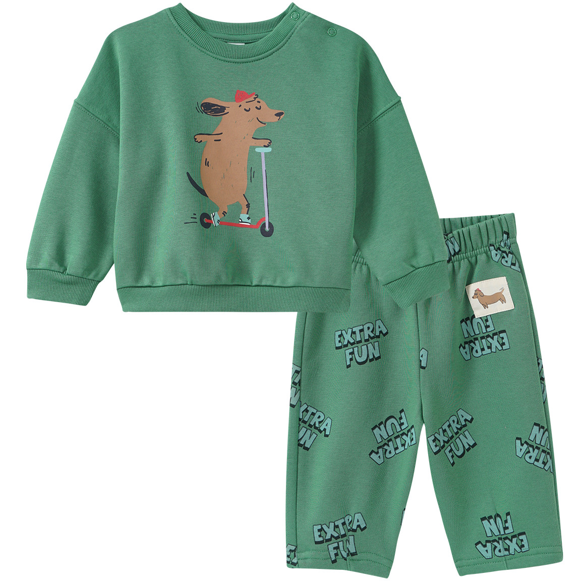 Baby Set mit Sweatshirt und Jogginghose Baby Set mit Sweatshirt und Jogginghose von Topomini