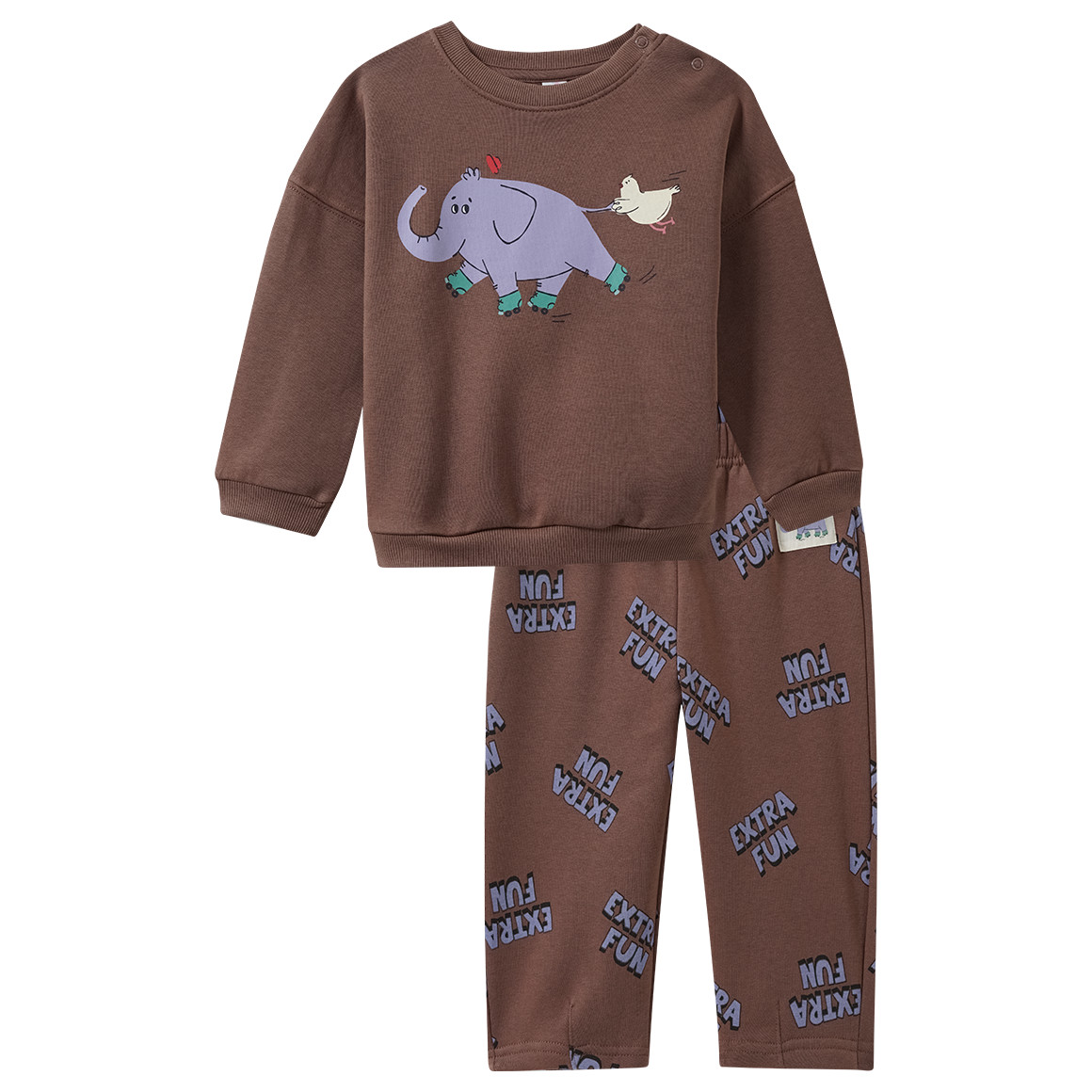 Baby Set mit Sweatshirt und Jogginghose Baby Set mit Sweatshirt und Jogginghose von Topomini