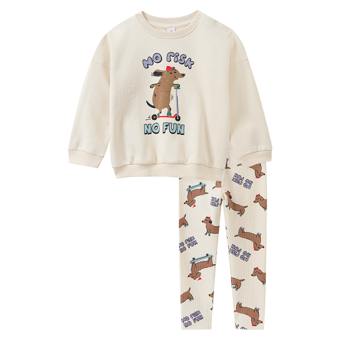 Baby Set mit Sweatshirt und Leggings Baby Set mit Sweatshirt und Leggings von Topomini