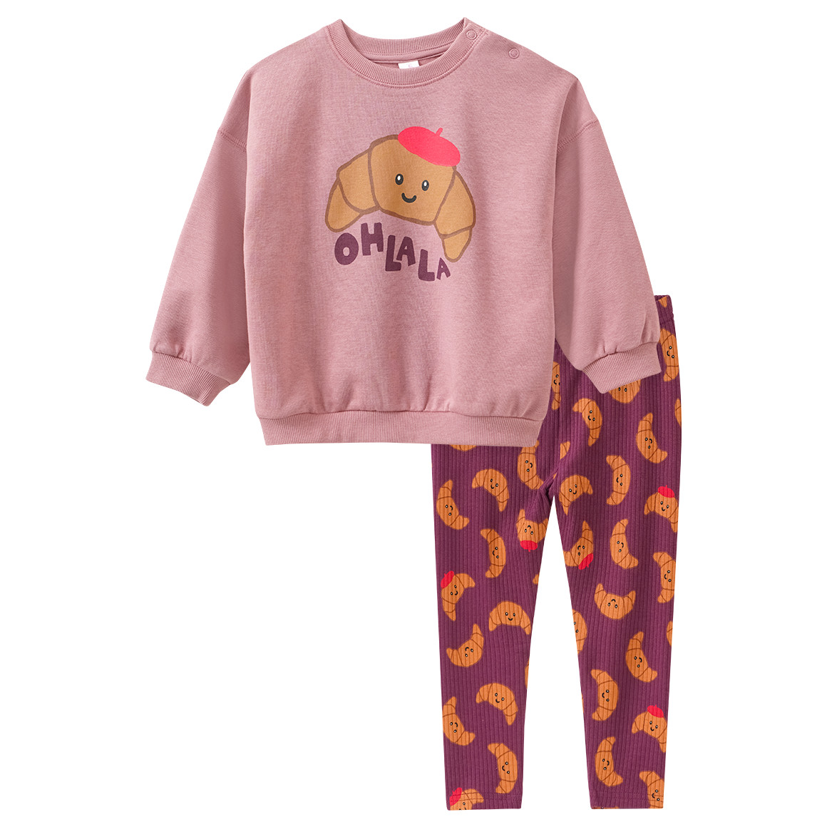 Baby Set mit Sweatshirt und Leggings Baby Set mit Sweatshirt und Leggings von Topomini