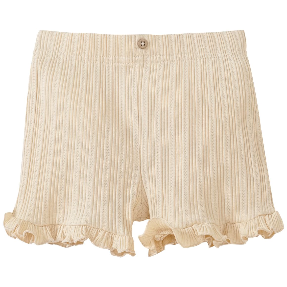 Baby Shorts mit Ajour-Muster Baby Shorts mit Ajour-Muster von Topomini