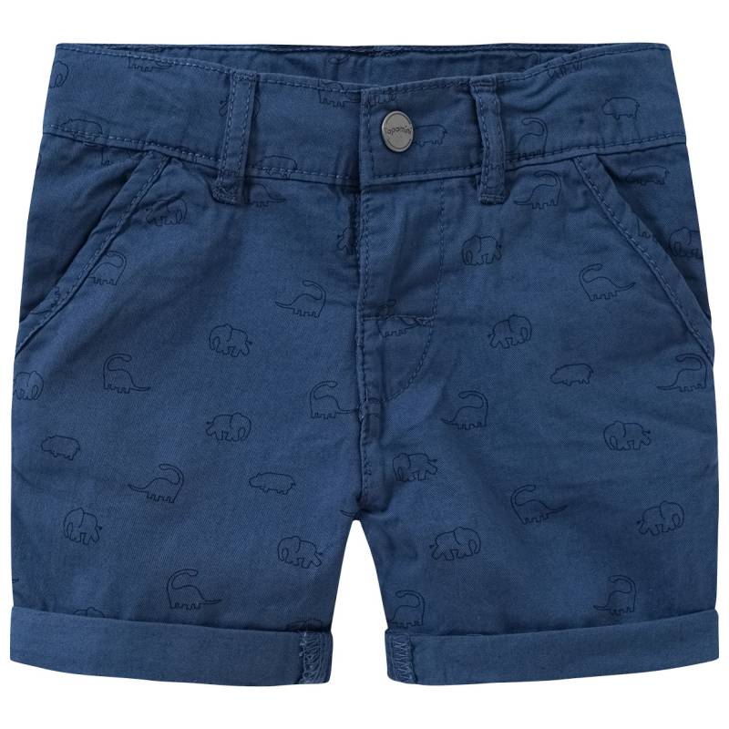 Baby Shorts mit Allover-Print von Topomini