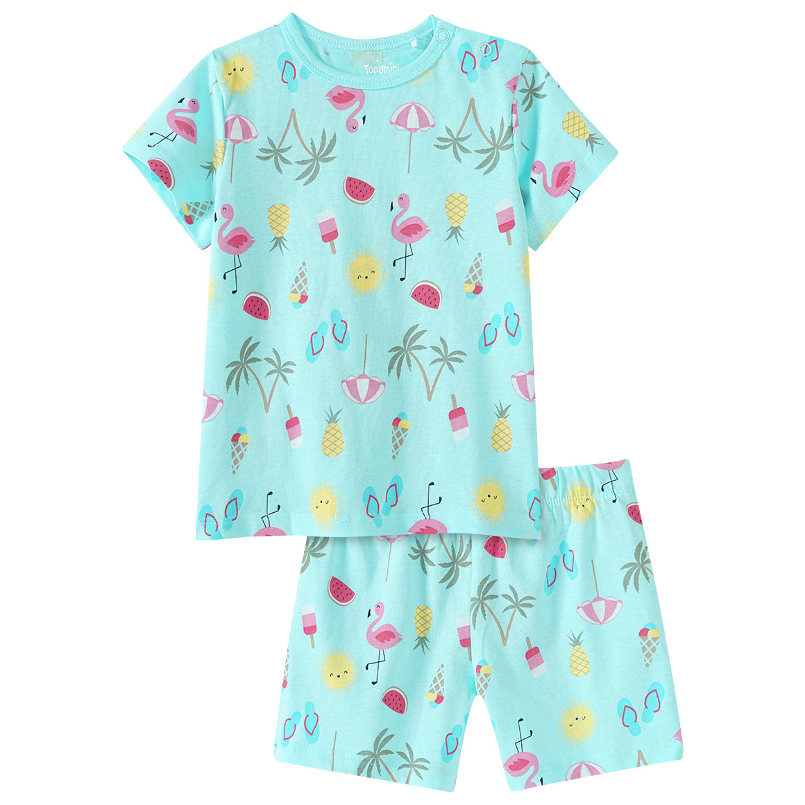 Baby Shorty mit Sommer-Motiven von Topomini