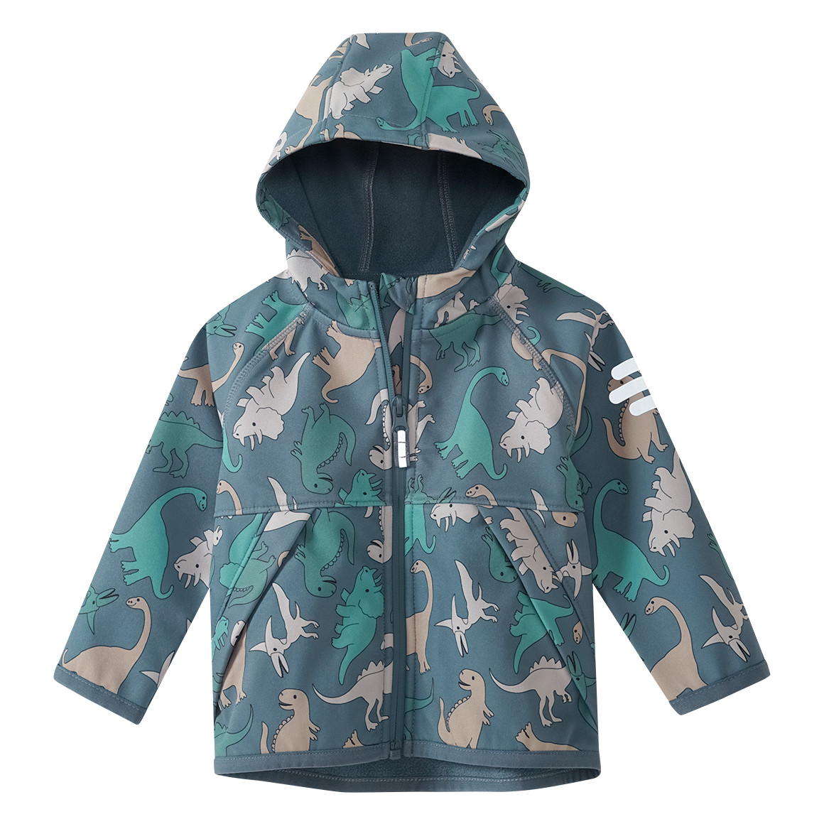 Baby Softshelljacke mit Dino-Print Baby Softshelljacke mit Dino-Print von Topomini