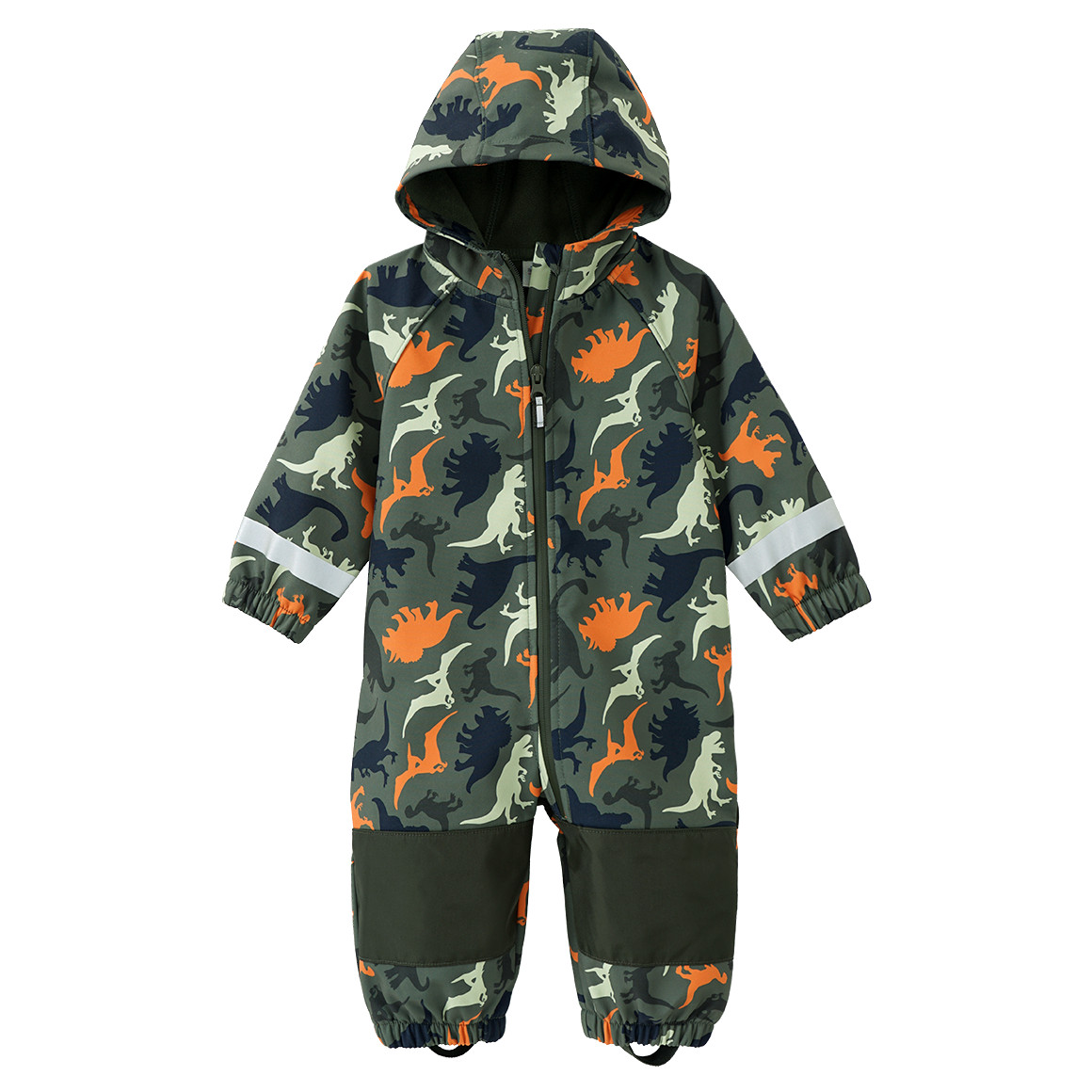 Baby Softshelloverall mit Dino-Print von Topomini