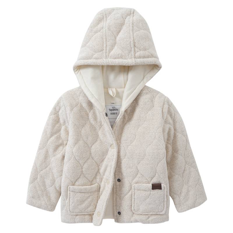 Baby Steppjacke in Woll-Optik von Topomini