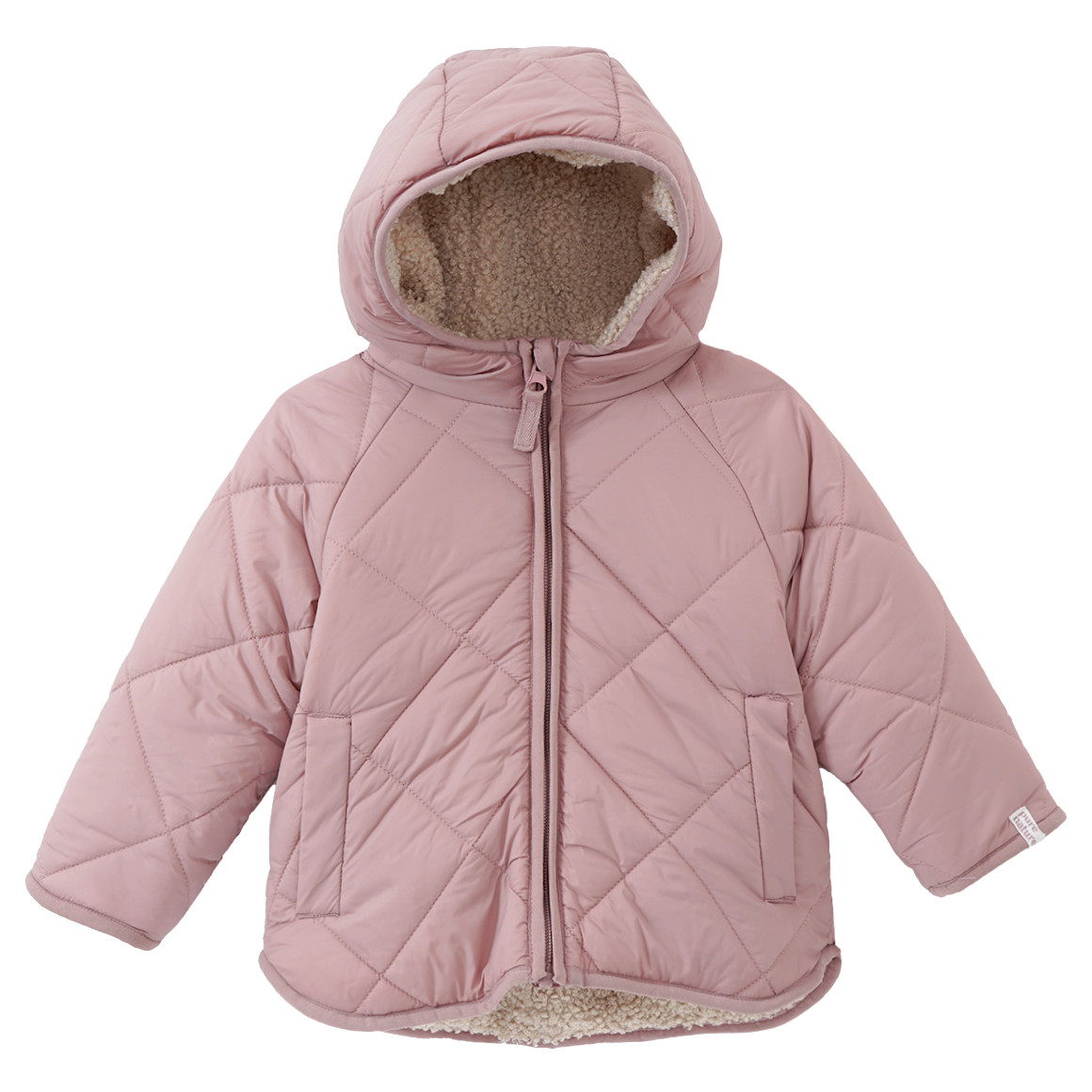 Baby Steppjacke mit Teddy-Futter Baby Steppjacke mit Teddy-Futter von Topomini