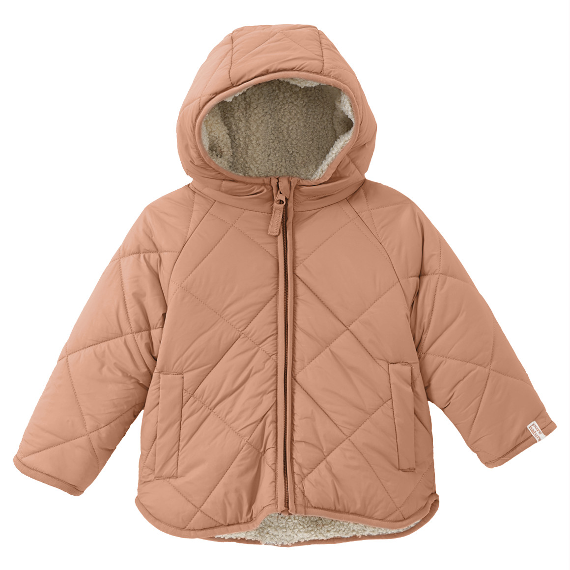 Baby Steppjacke mit Teddy-Futter Baby Steppjacke mit Teddy-Futter von Topomini