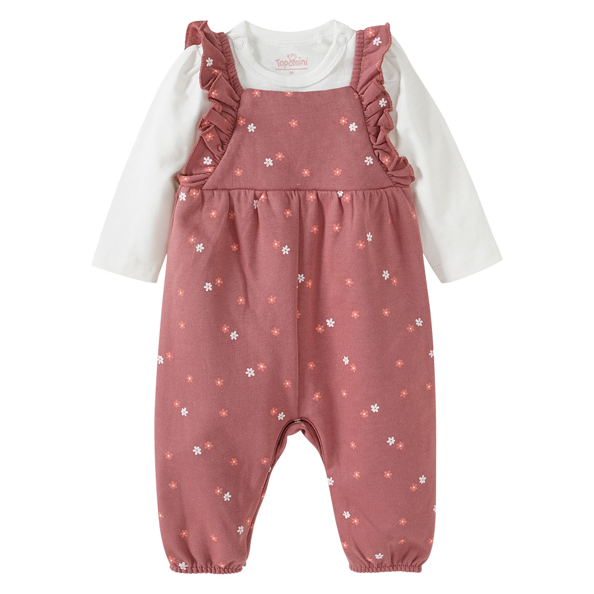 Baby Strampler und Langarmshirt im Set von Topomini