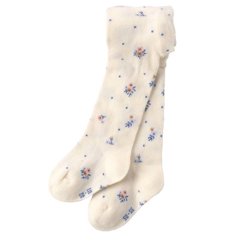 Baby Strumpfhose mit Blumen-Motiv von Topomini